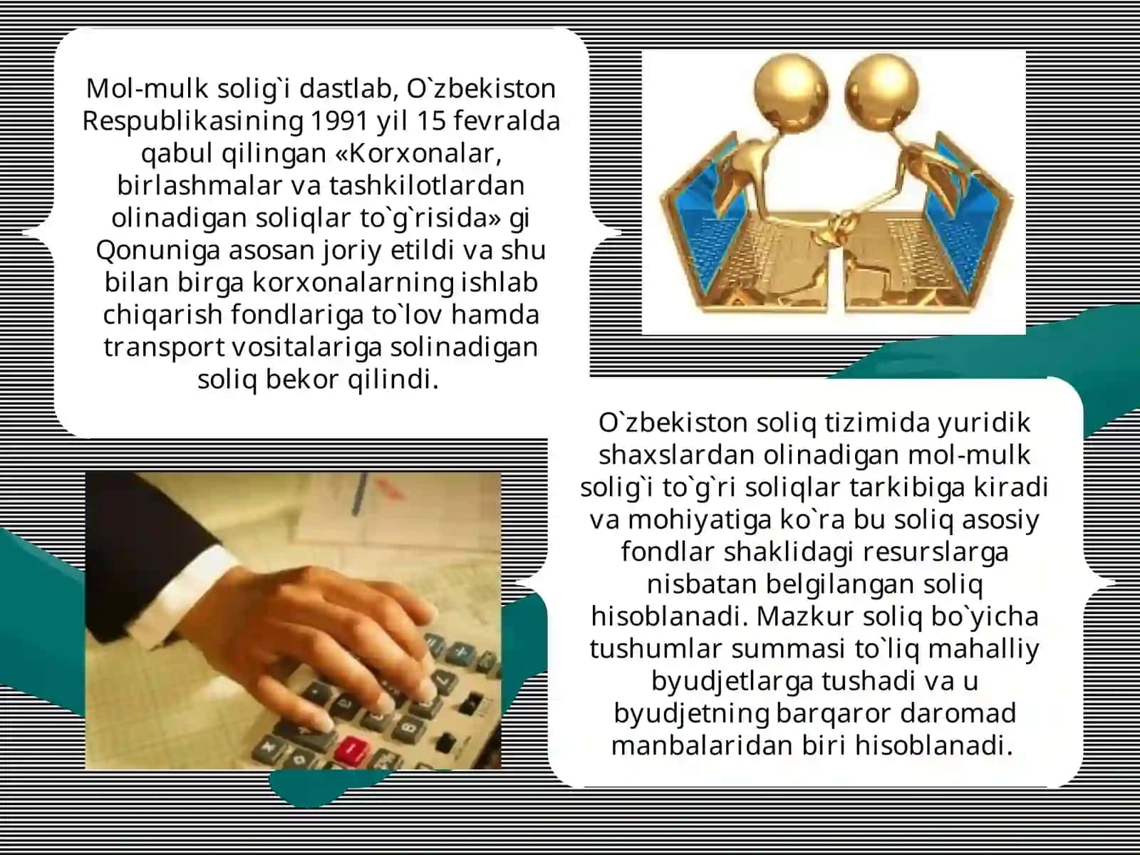YURIDIK VA JISMONIY SHAXSLAR MOL-MULKIGA SOLINADIGAN SOLIQ 3