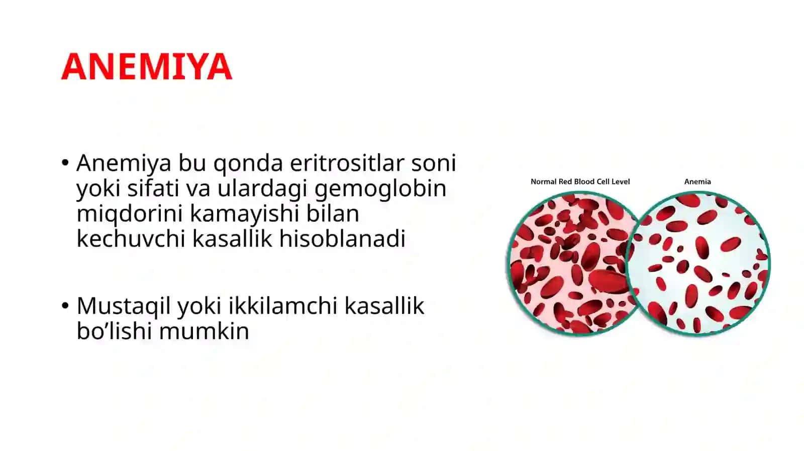 ANEMIYANI DAVOLASHDA QO’LLANILUVCHI DORILAR 3