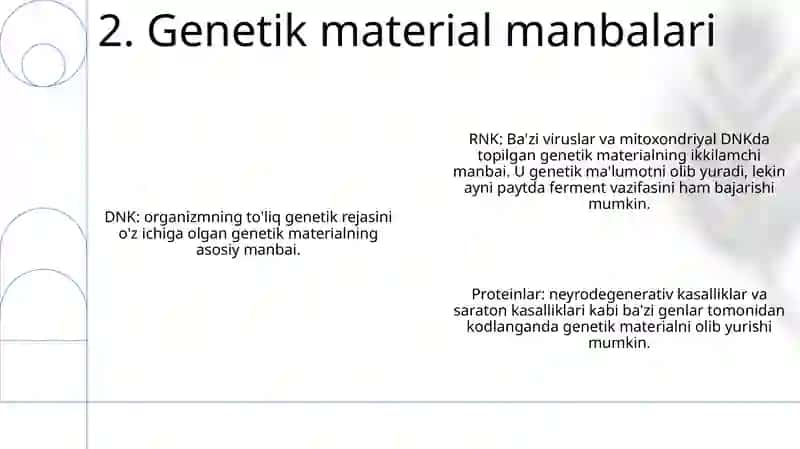 Genetik Xastaliklarning Molekulyar Diagnostikasi Asoslari 3