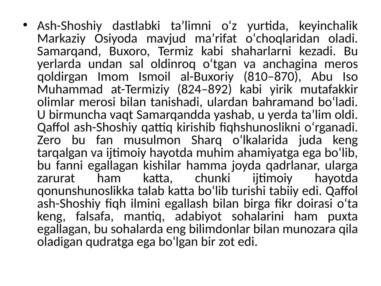 Qaffolash-Shoshiy 3
