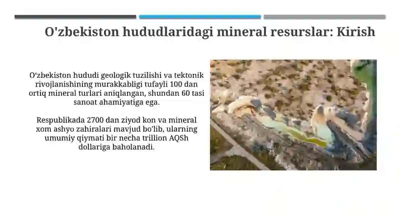 O'zbekiston hududlaridagi mineral resurslar 3