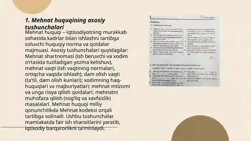 Mehnat huquqining asosiy tamoyillari va manbalari 3
