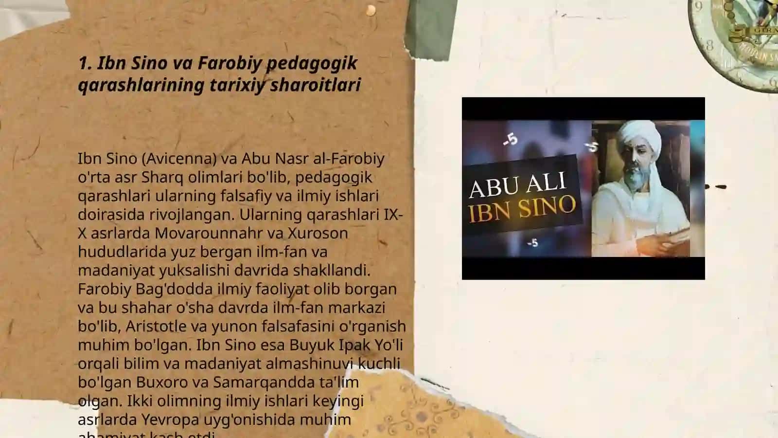 Abu Ali Ibn Sino va Abu Nasr Farobiyning pedagogik g‘oyalari 3