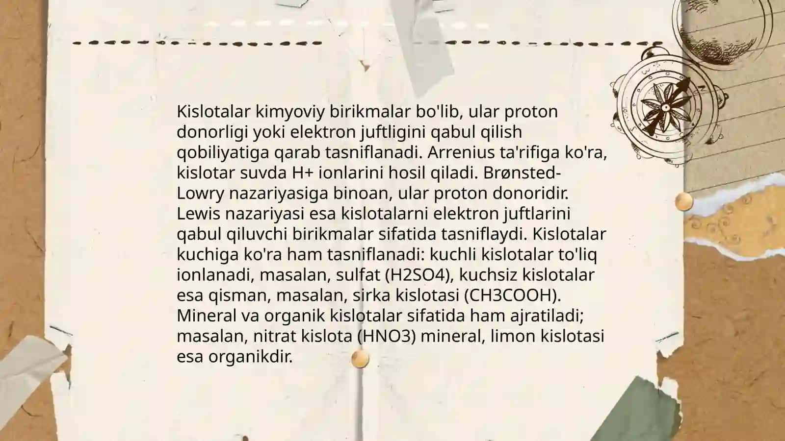 Kislotalar. Kislorodli va kislorodsiz kislotalar 3