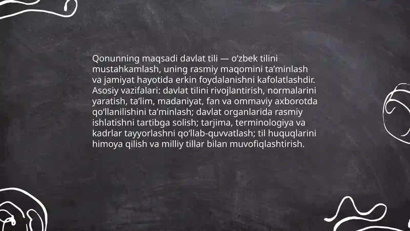 Davlat tili haqida Qonun 3