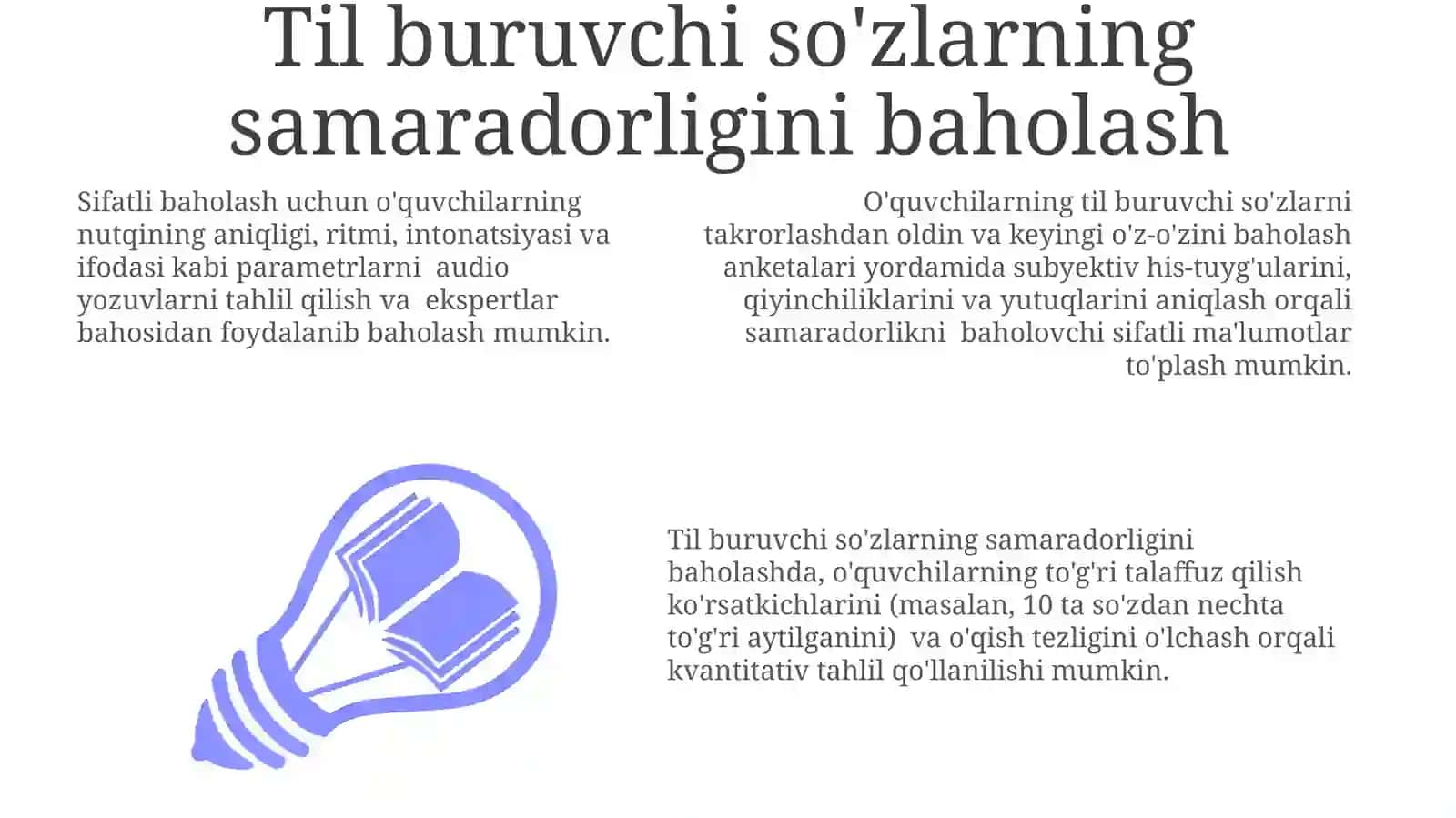 Til Burish So'zlarini O'qitish Metodlari va Amaliyoti 3