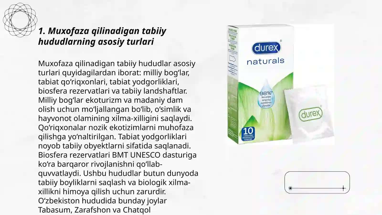 Muxofaza etiladigan tabiiy hududlar 3