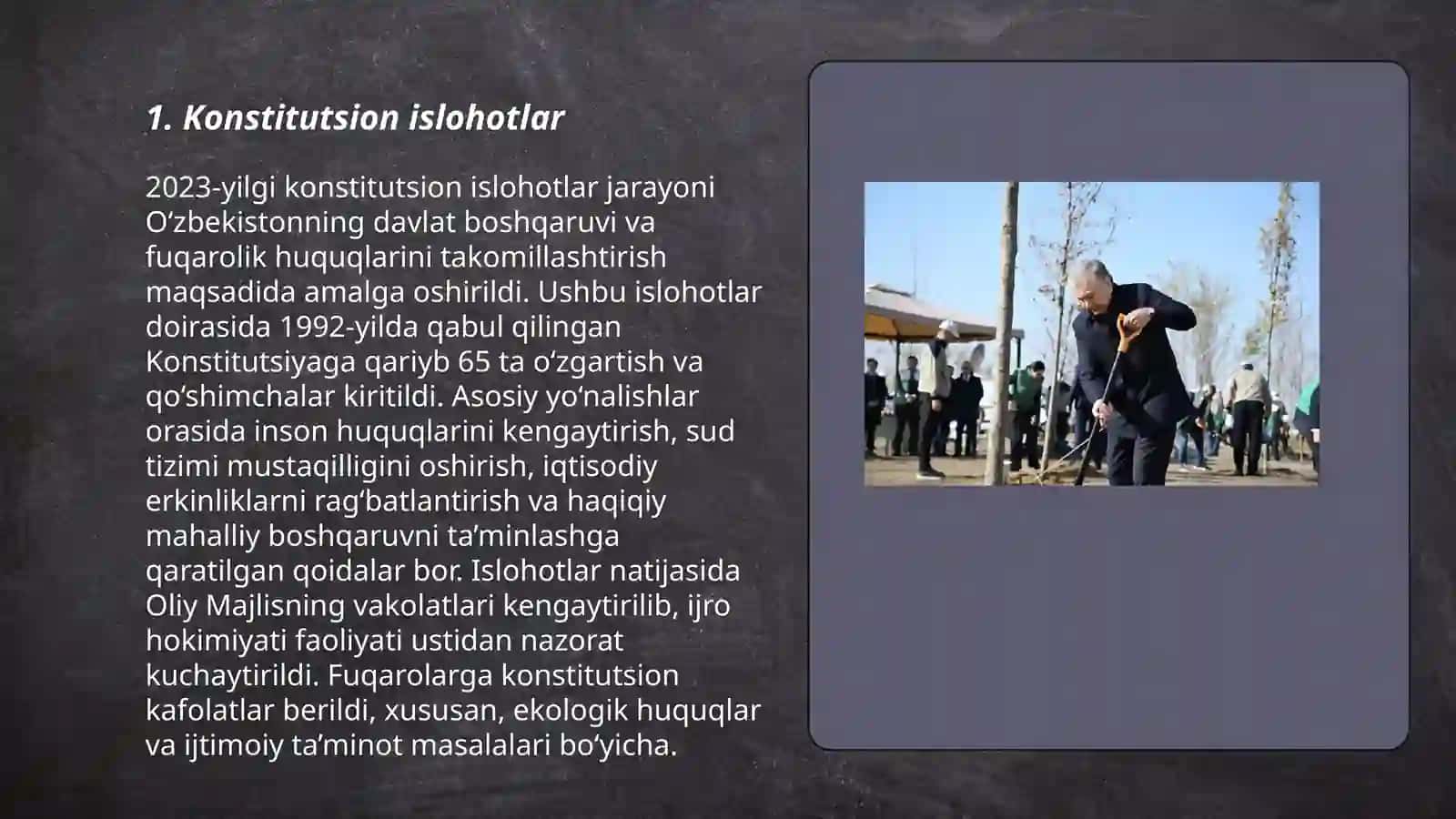 Islohotlar 3