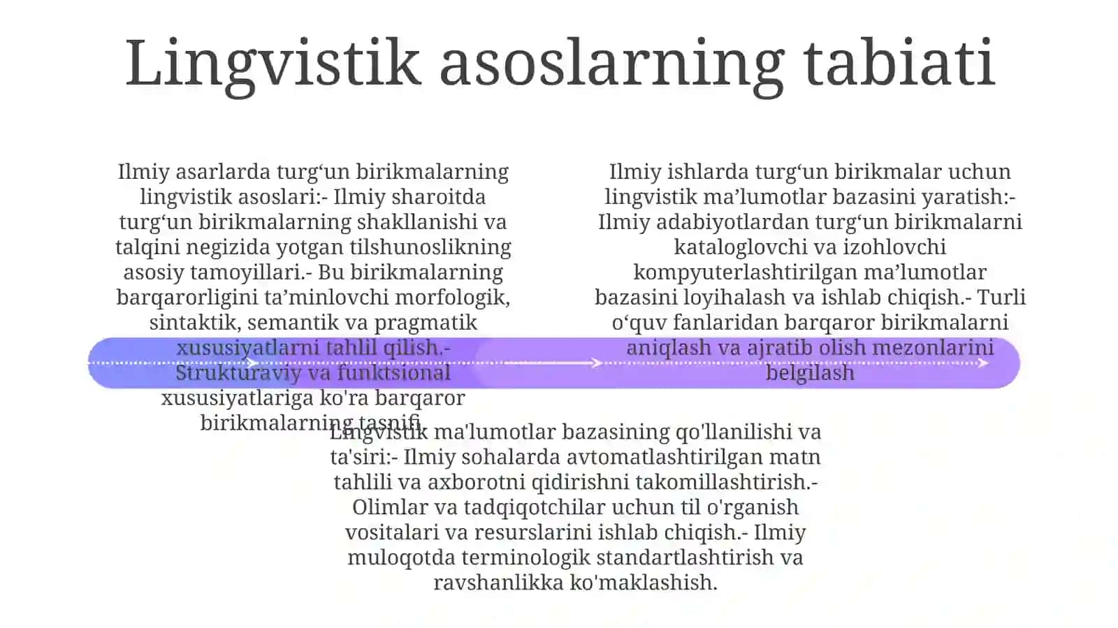 Ilmiy Asarlardagi Barqaror Birikmalarning Lingvistik Bazasini Yaratish. 3