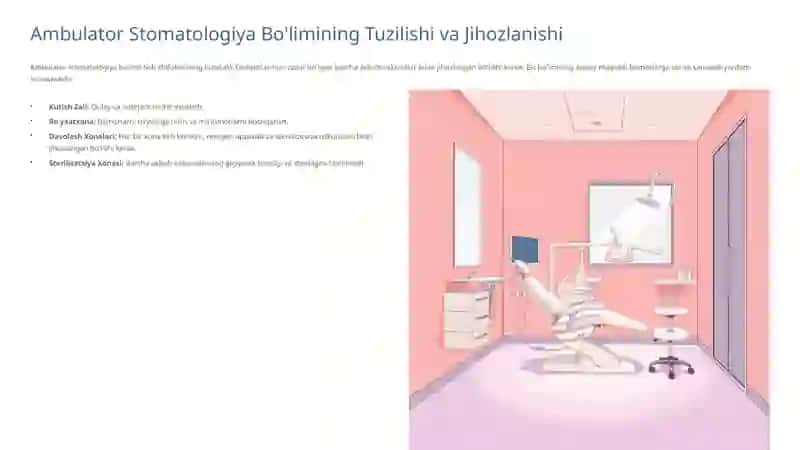 Tibbiy profilaktika stomatologik muassasalarining asosiy tarkibiy qismlari 3