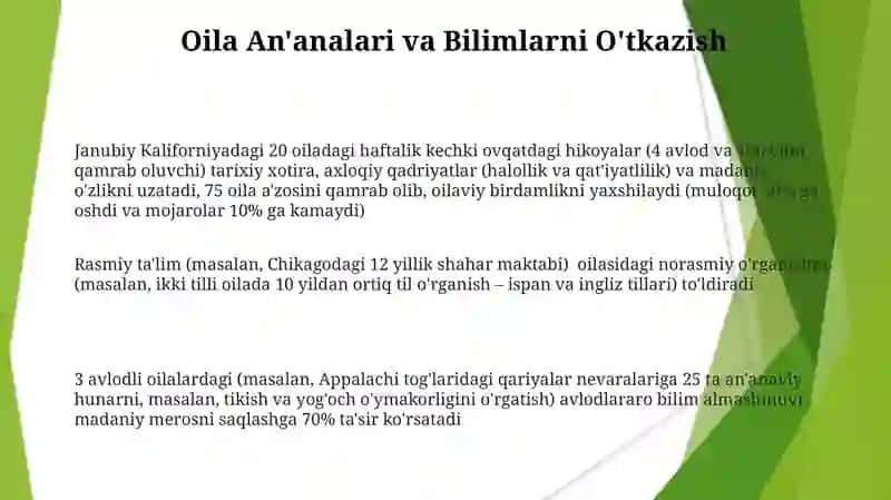 Uzluksiz taʼlimdan oila va taʼlim 3