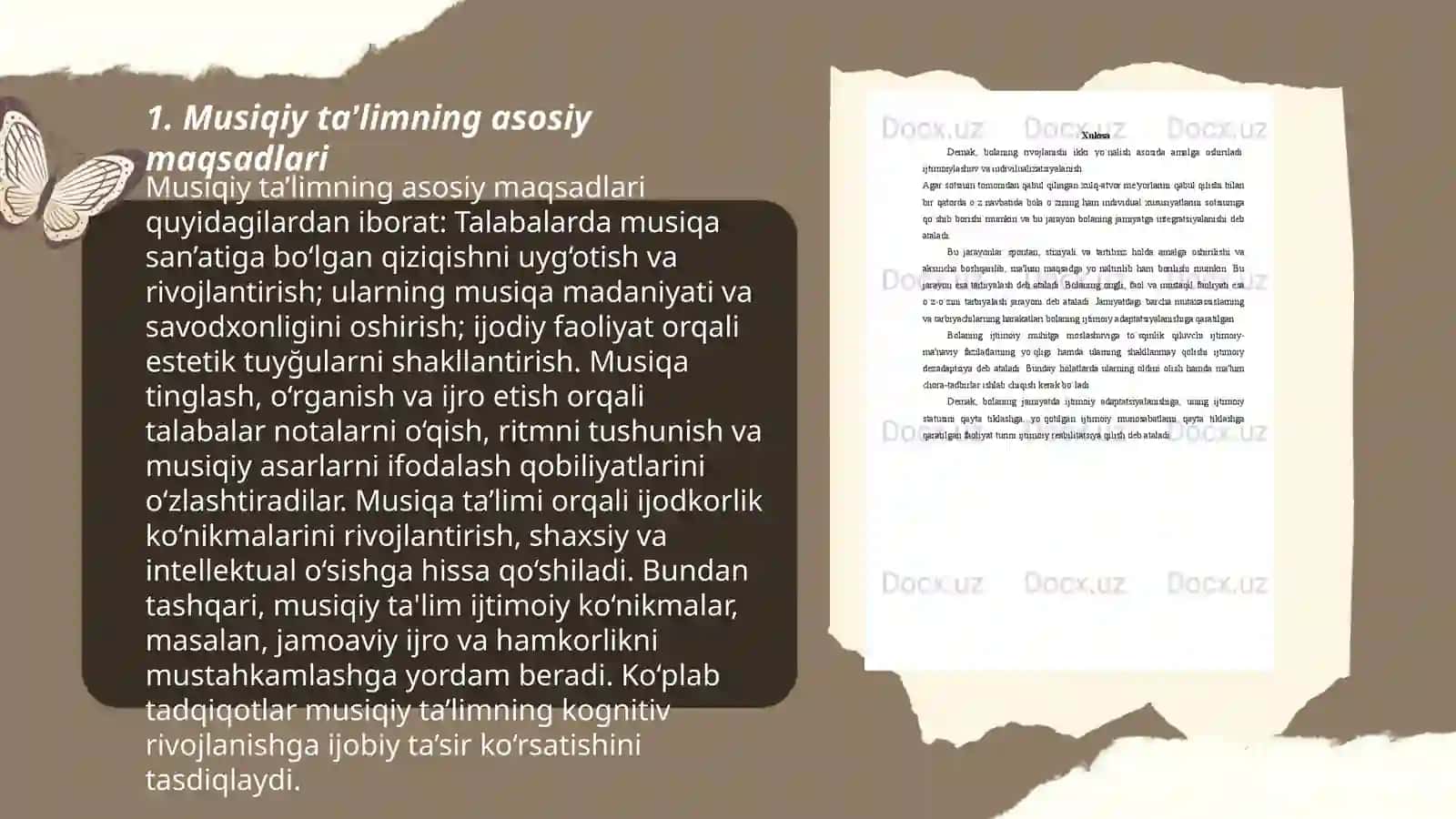 Musiqiy ta’limning maqsad, vazifalari va mazmuni 3