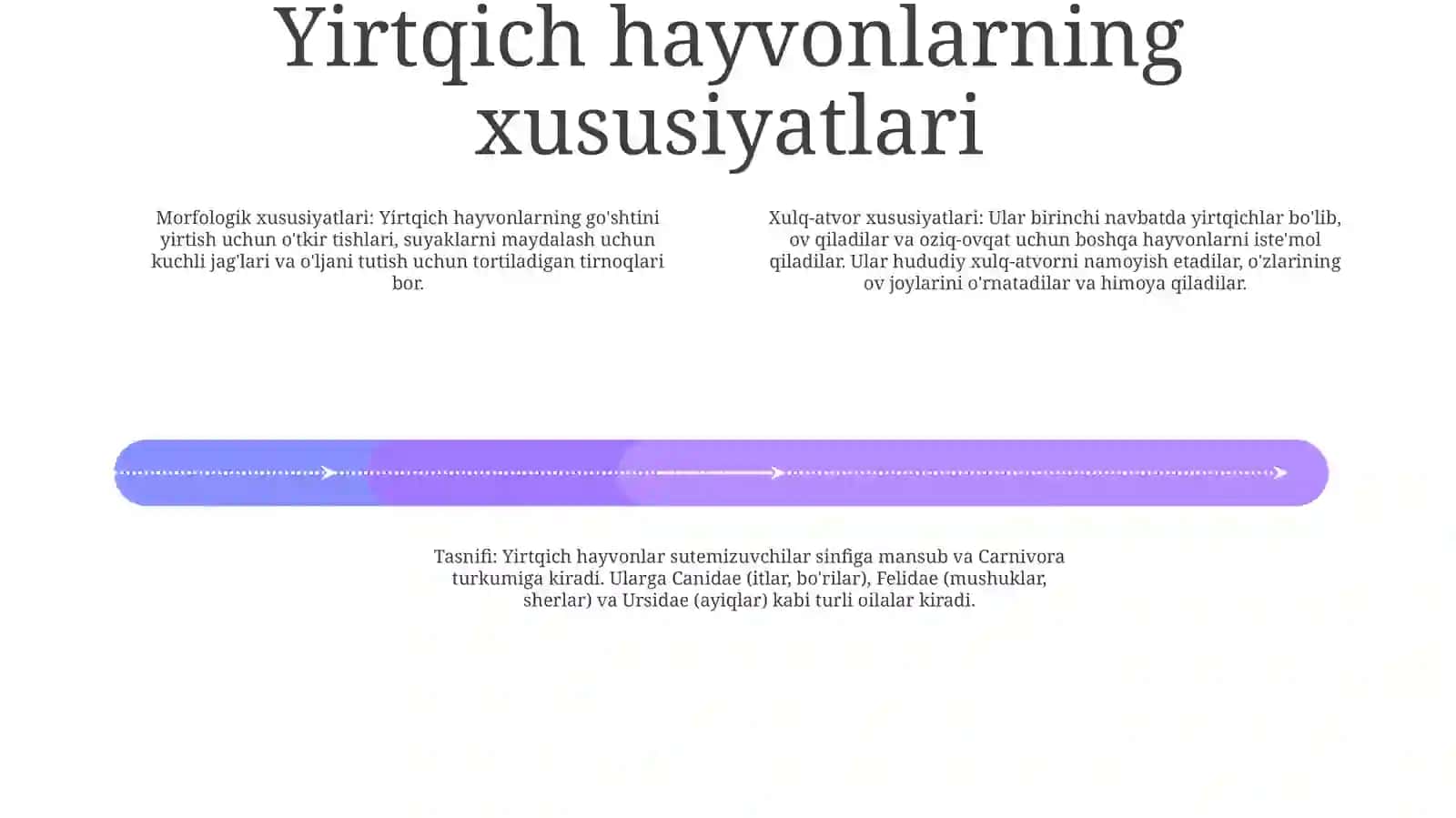 Sut Emizuvchilar Yoki Darrandalar (Mammaliya) Sinfi Va Sestematikasi 3