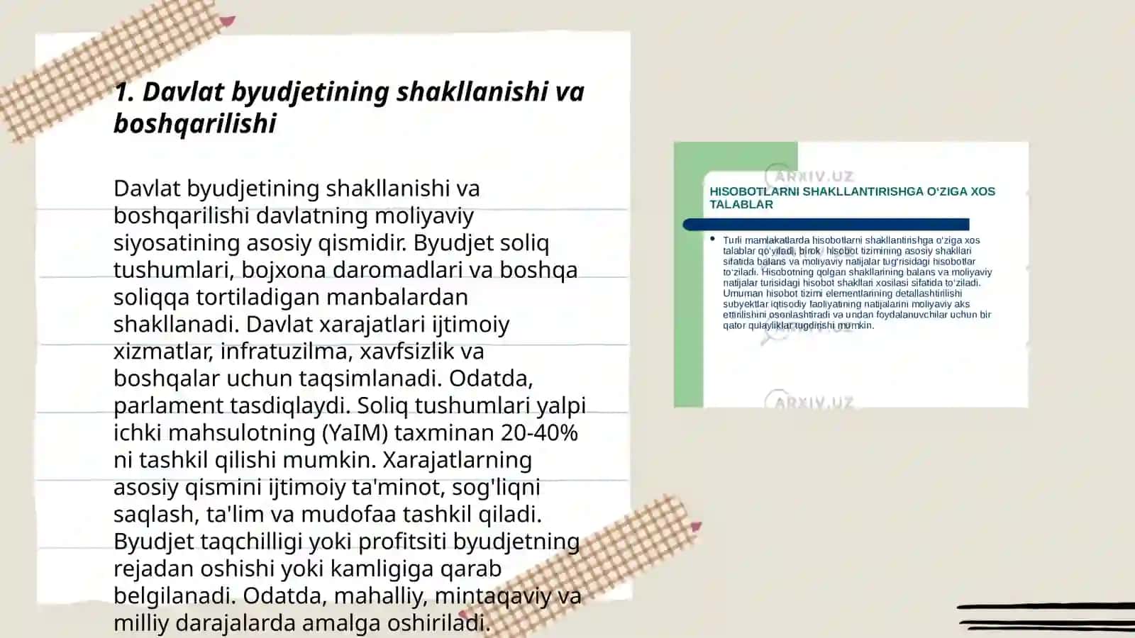 Oʻzbekiston Respublikasinda mamlakat moliyaviy resurslari va maʼlumotlari foydalanish yoʻnalishlari 3