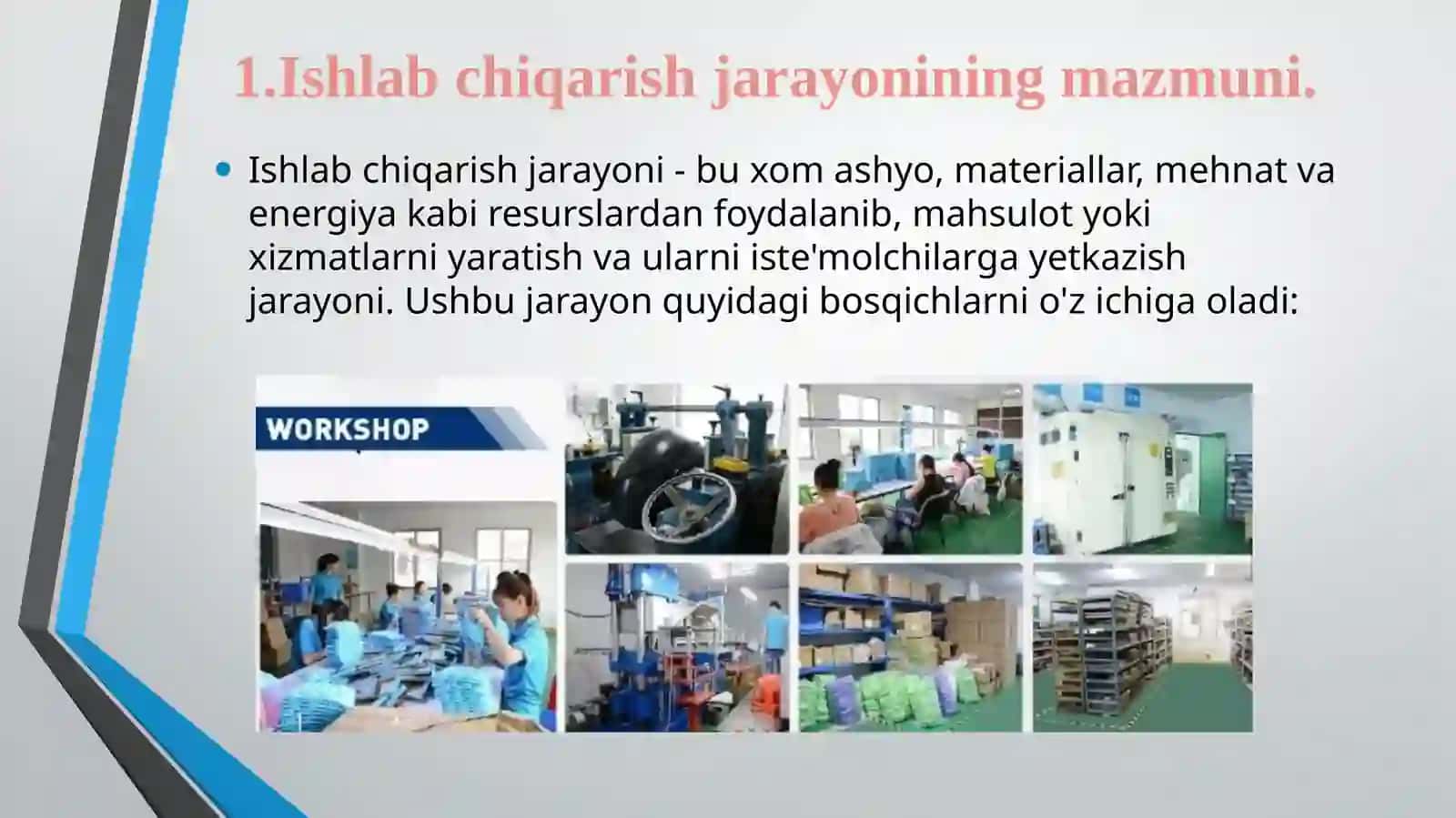 Ishlab chiqarish jarayoni auditi 3