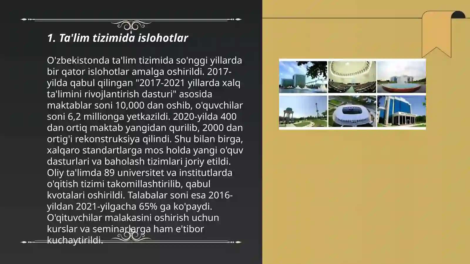 Oʻzbekiston Respublikasida ijtimoiy oʻzgarishlar 3