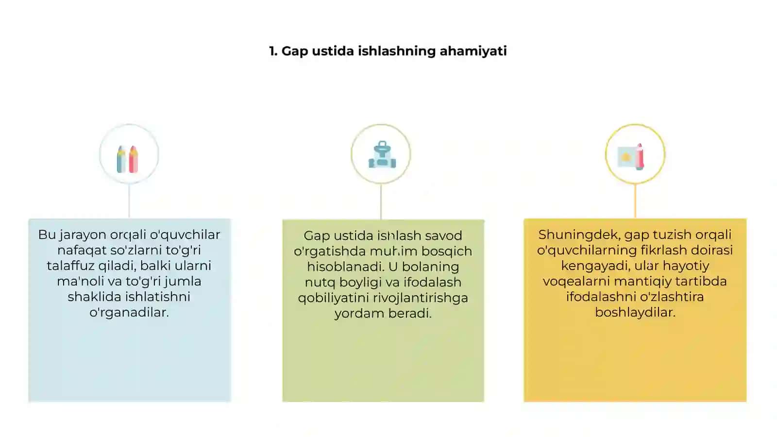 Gap ustida ishlash 3