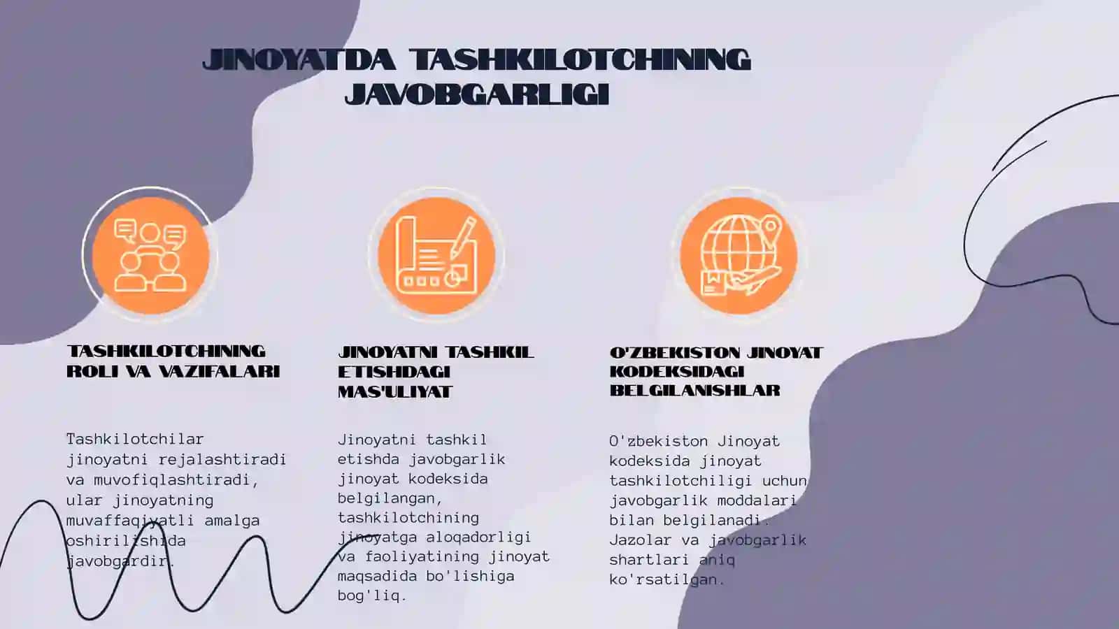 O'zbekiston Respublikasi jinoyat huquqida jinoyatda ishtirok etganlik uchun javobgarlik doirasi 3
