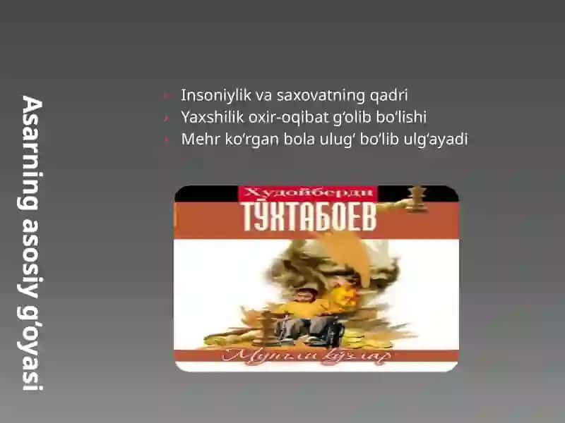 Mungli Ko‘zlar – Asar taqdimoti 3