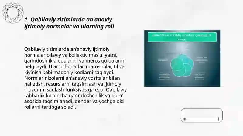 Davlatgacha bo‘lgan jamiyatlarda: ijtimoiy normalar va ijtimoiy hokimiyat 3
