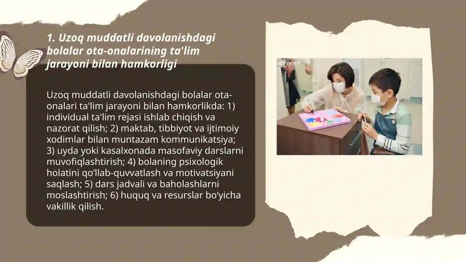 Uzoq muddatli davolanayotgan bolalar ota-onalari–ta'limiy jarayondagi eng muhim hamkor sifatida 3