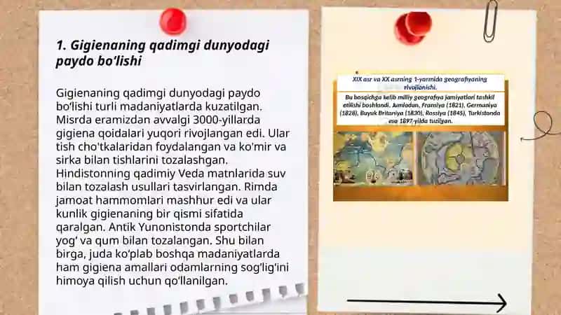 Gigienaning qadimgi davrda shakllanishi, XIX va XX asrlarda taraqqiyoti 3