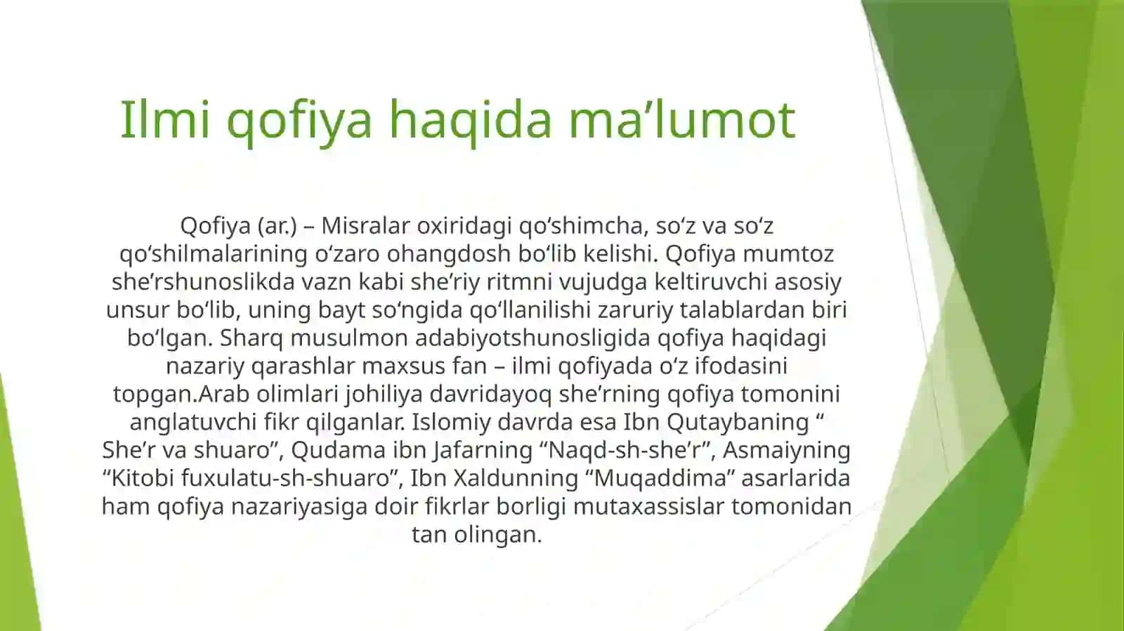 BADIIY MATN TAHLILIDA  MUMTOZ QOFIYA VA RADIFNING OʻRNI 3