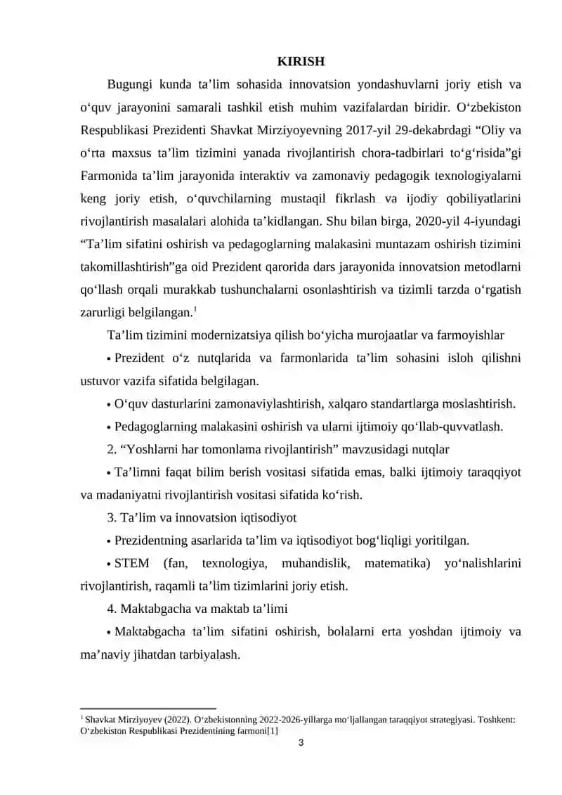 “Piramida” metodini murakkab kimyoviy tushunchalarni oʻrganishda qoʻllash 3