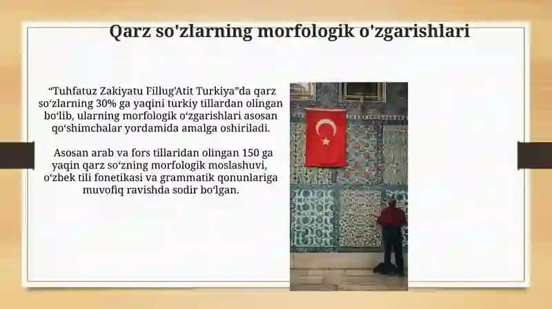 Tuhfatuz Zakiyatu Fillug'Atit Turkiya 3