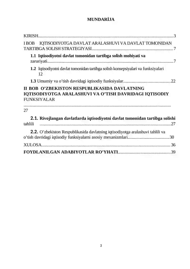 DAVLATNING IQTISODIYOTGA ARALASHUVI ZARURIYATI VA VOSITALARI 3