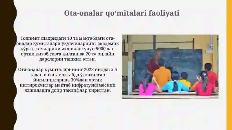 Ota-onalar va jamoatchilik bilan guruh tarzidagi ishlash shakllari 3