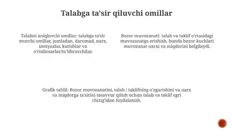 Bozor Muvozanatiga Doir Masalalar Yechimini Topish Va Grafiklarda Tasvirlash 3