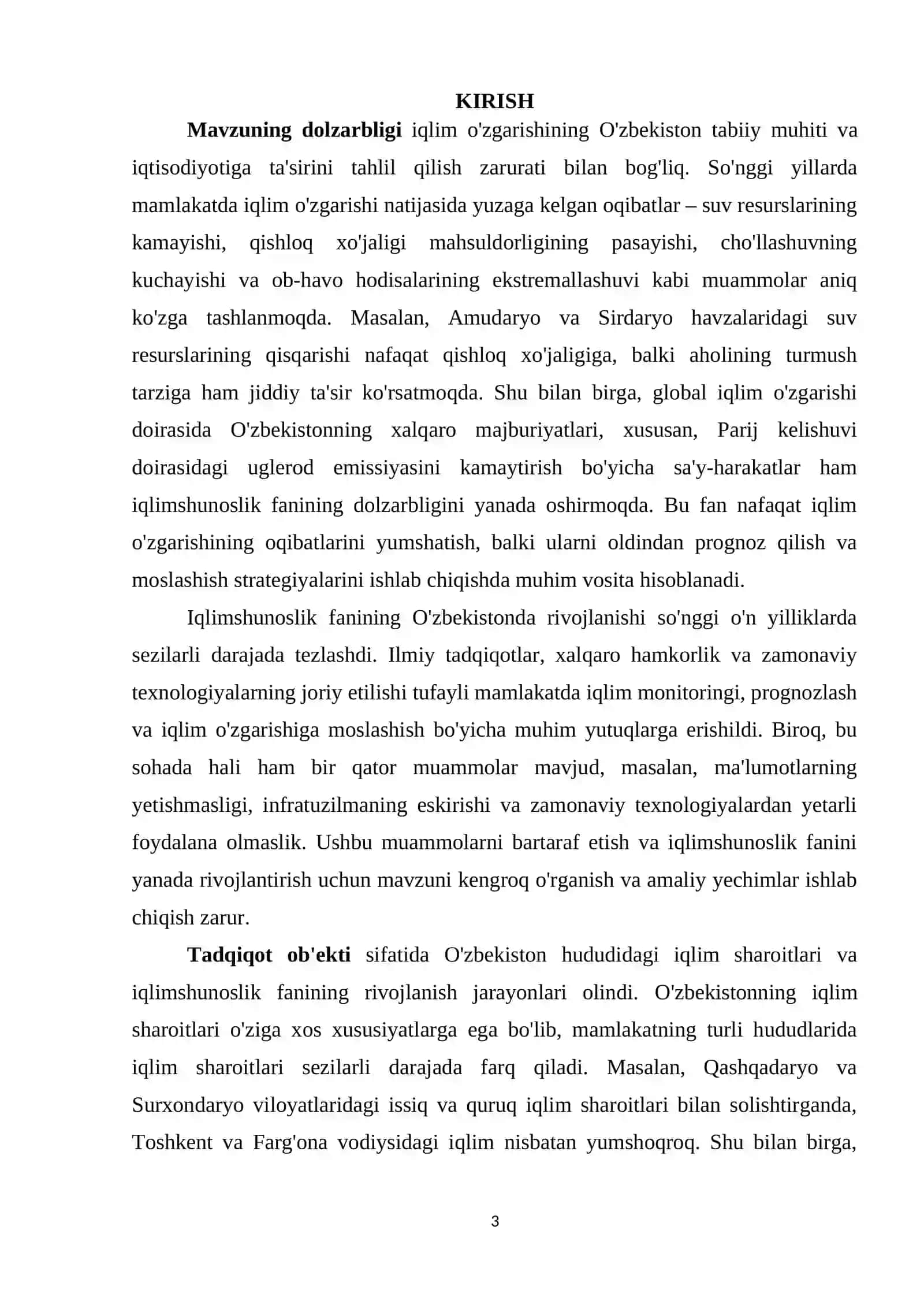 O'zbekistonda iqlimshunoslikning dolzarb muammolari 3