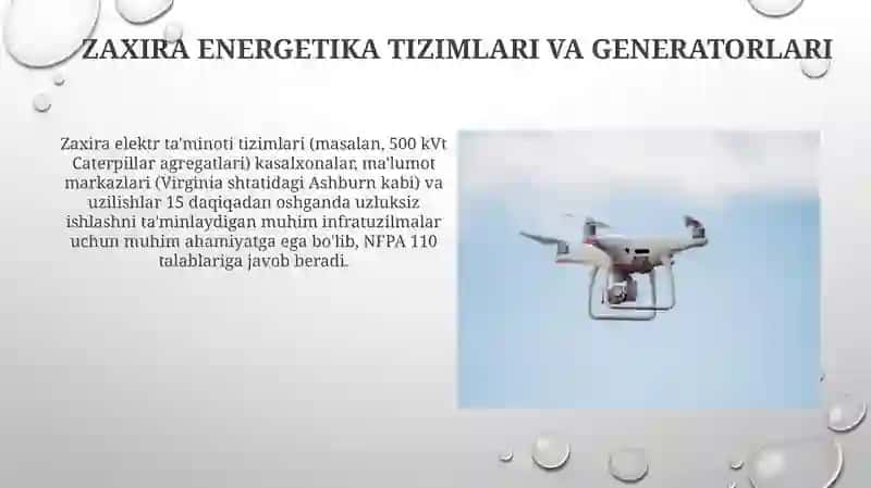 Zaxira Energetika Tizimlari va Generatorlari 3