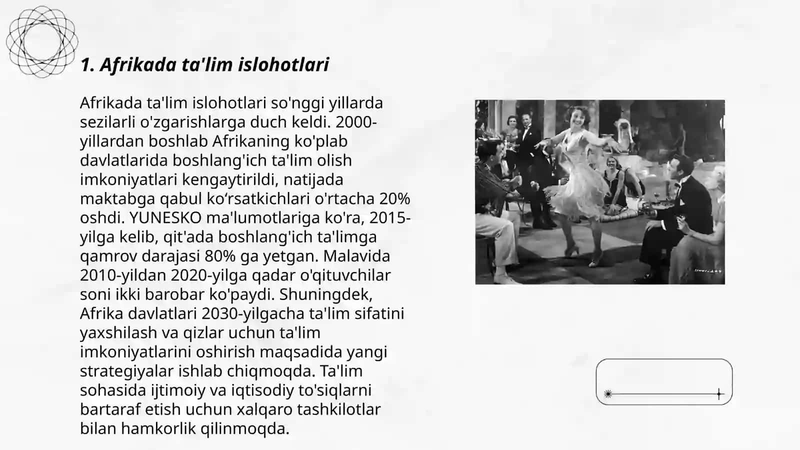 Afrika mamlakatlarida talim tarbiya jarayoni 3