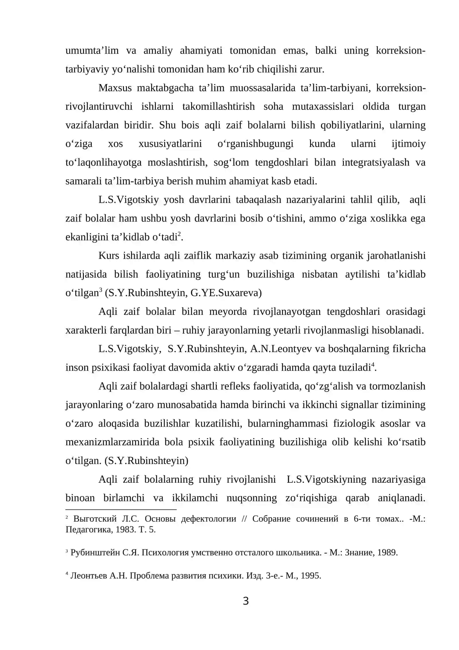Aqli zaif bolalar fazoviy tasavvurlarini shakllanishining ilmiy nazariy asoslari 3
