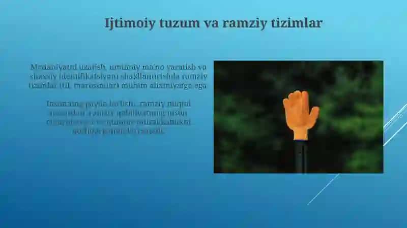 Antropogenezning ramziy nazariyasi 3