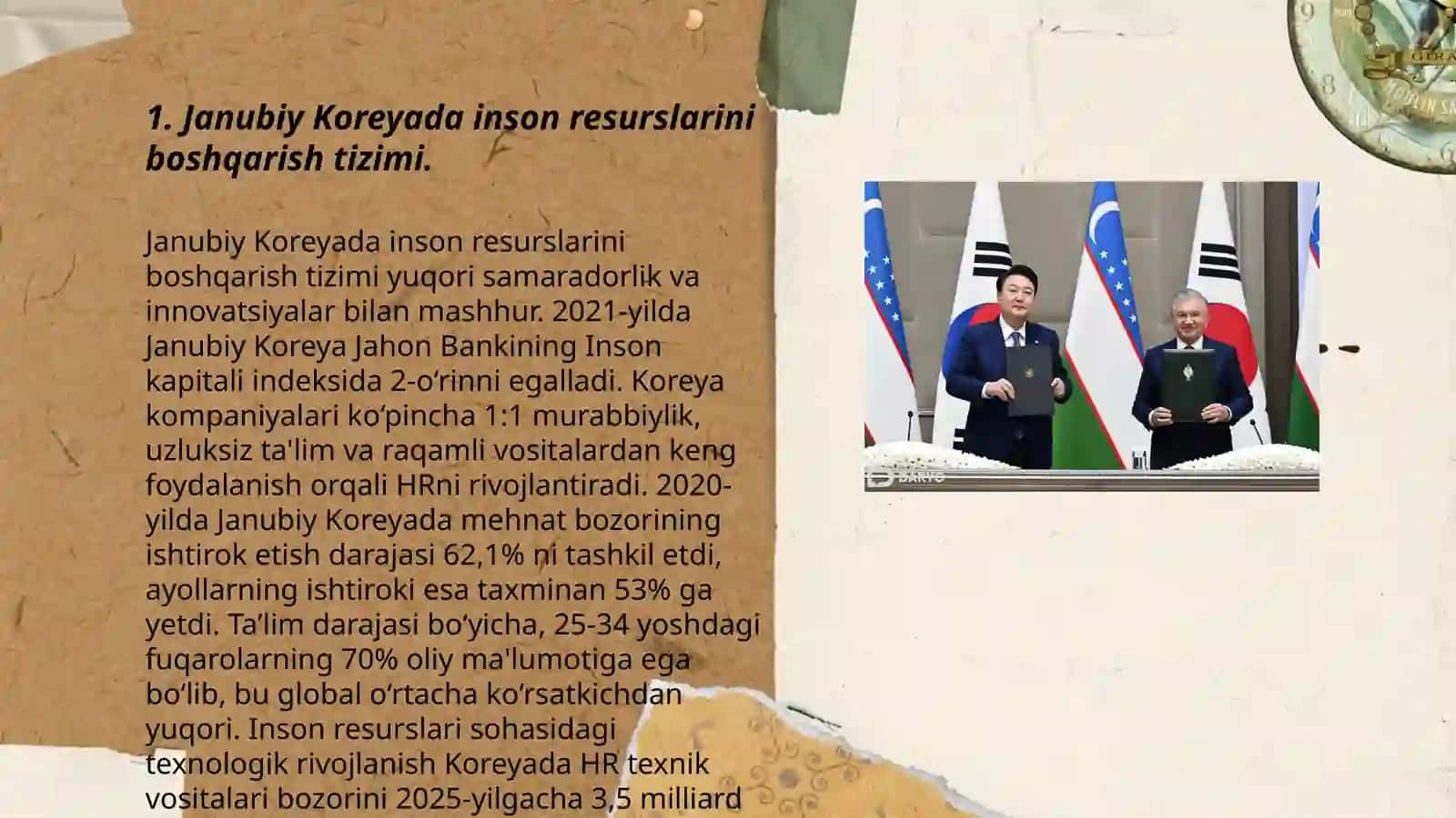 Inson resurslarini boshqarishning Jaubiy kareya tajribalari va undan oʻzbekistonda ijodiy foydalanish imkoniyatlari 3