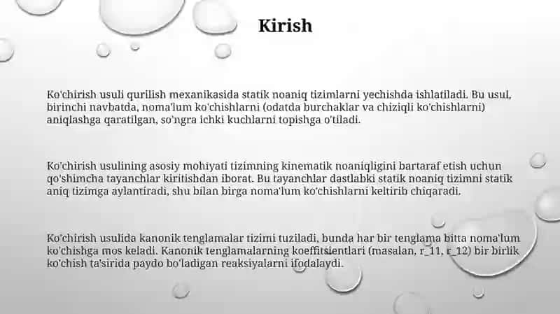 Ko'chirish usuli 3