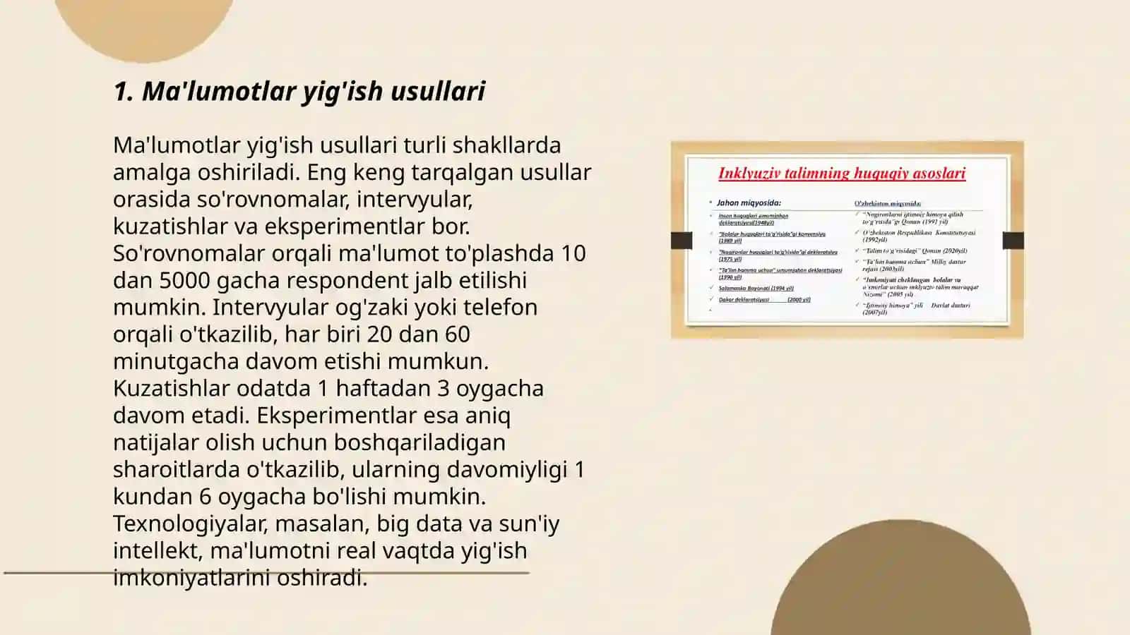 Vizualizatsiya uchun maʼlumotlarni toʻplash va tahlil qilish 3