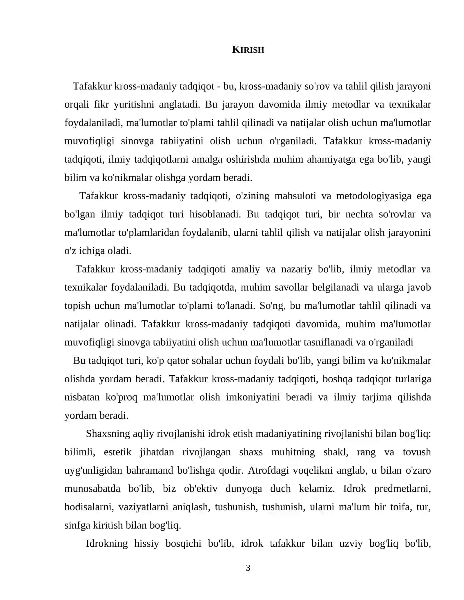 Tafakkurning KROSS-MADANIY TADQOQOTI 3