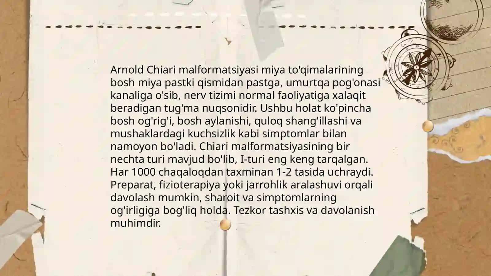 Arnold Kiari malformatsiyasi 3