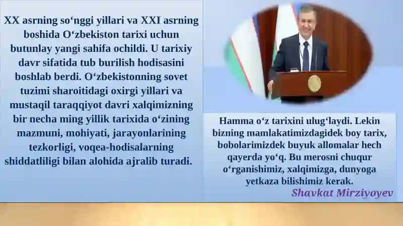 O‘zbekistonning eng yangi tarixi 3