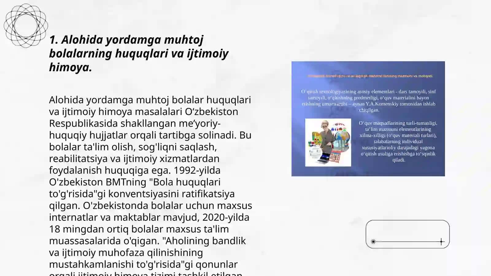 Ijtimoiy pedagogika fanidan tayyorlagan taqdimot 3