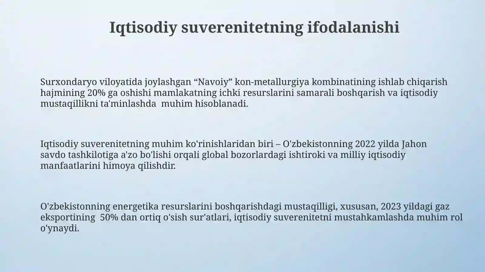 Davlat suverenitetining amaliy ifodasi va mamlakat chegarasi 3