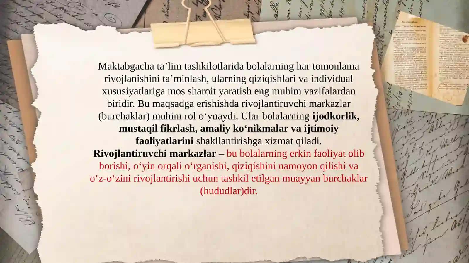 Maktabgacha ta’lim tashkilotlarida rivojlantiruvchi markazlarni jihozlash tartibivaulargarahbarlikqilish 3