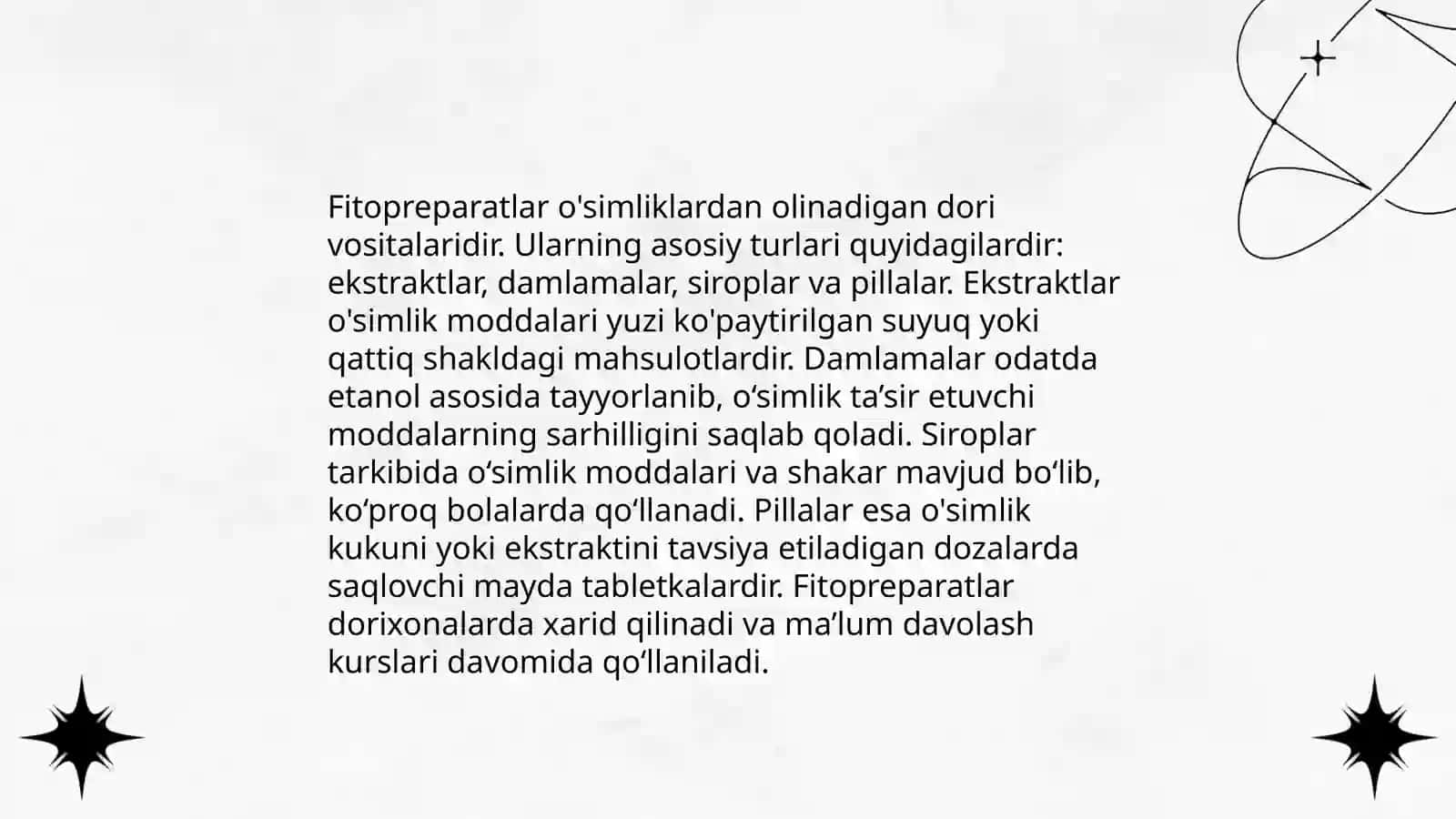 Fitopreparatlar va ularning qoʻllanilishi.Litiy tuzlari 3