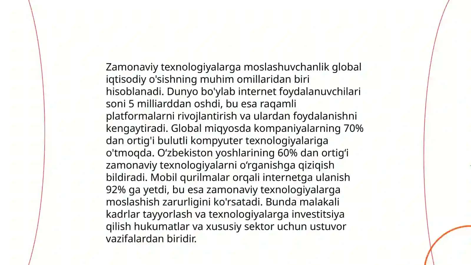 Texnologiya fani o'qituvchisining boshqa fan o'qituvchilaridan farqli jihatlari, bugungi kun texnologiya o'qituvchisiga qo'yiladigan talablar 3