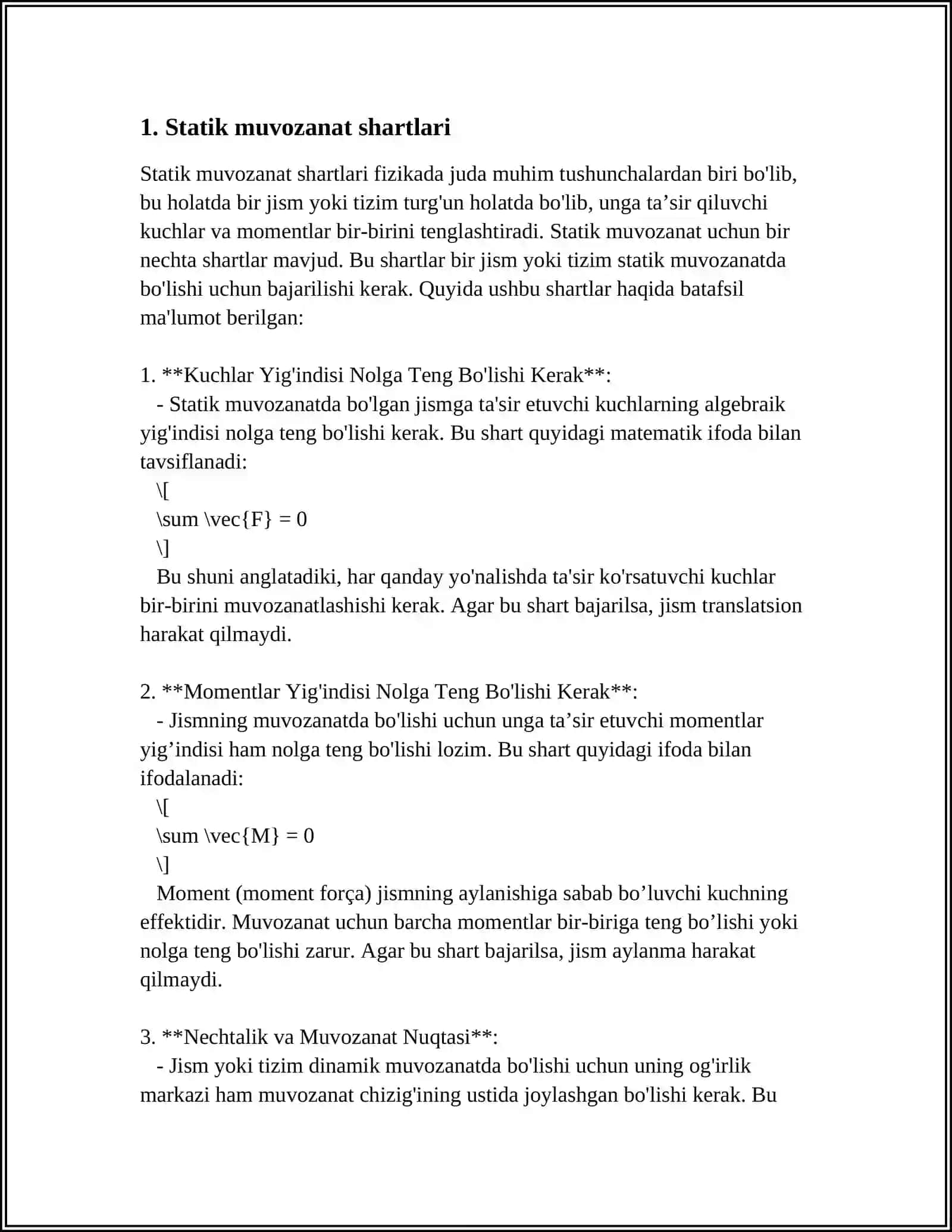 KOP ORALIQLI STATIK BALKALAR 3