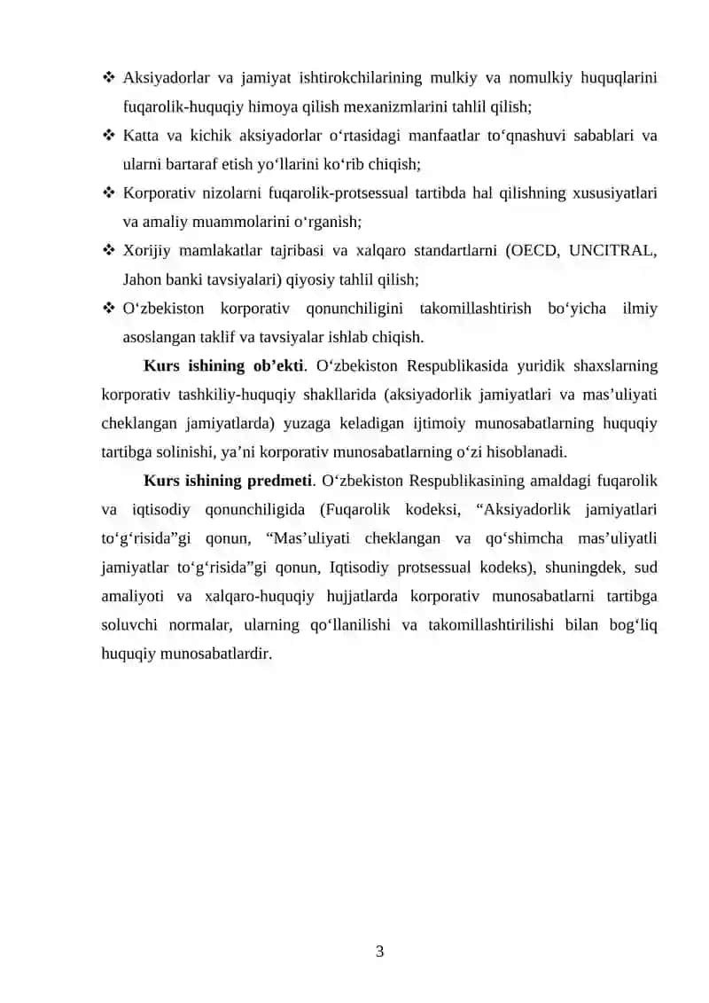 Korporativ Munosabatlar 3
